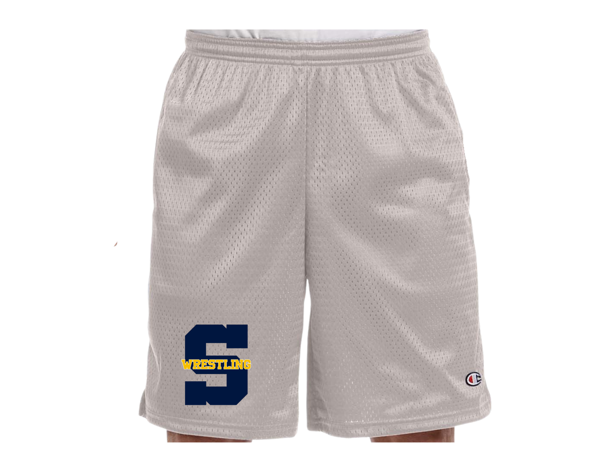Champion Gray Mesh Shorts