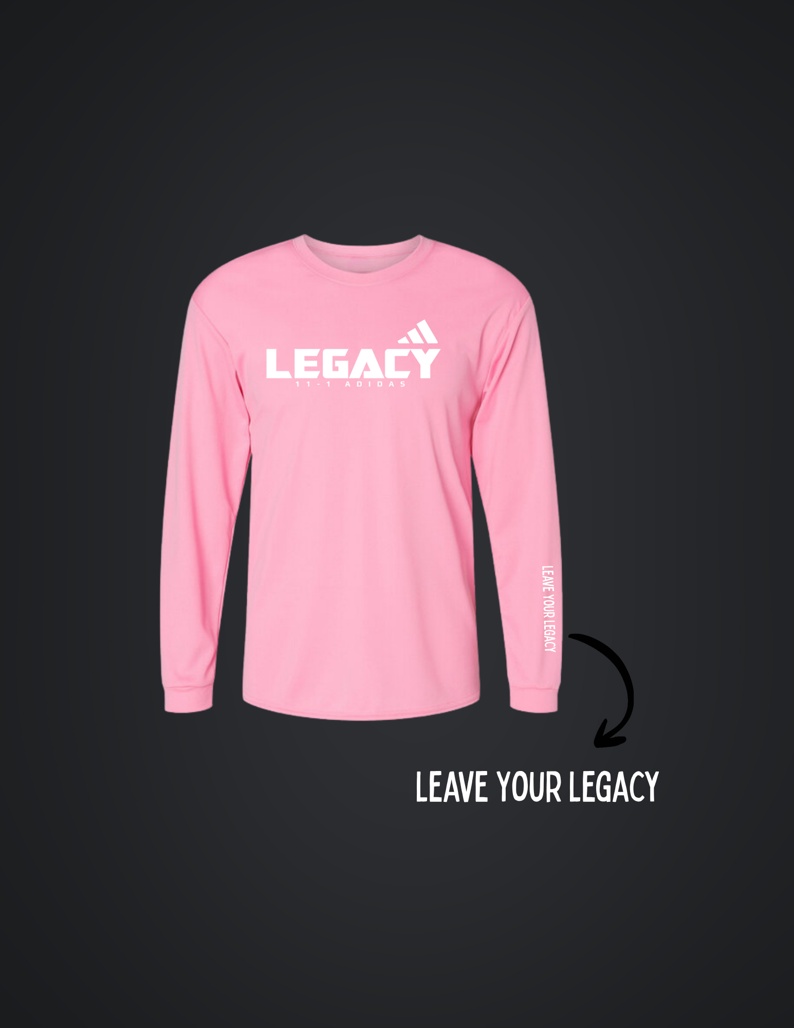 Light Pink Dry-Fit Long Sleeve